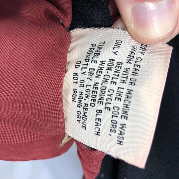 MUNSINGWEAR REVERSIBLE JACKET LARGE FLEECE FULL ZIP MOCK NECK LONG SLEEVE COAT - Picture 8 of 16